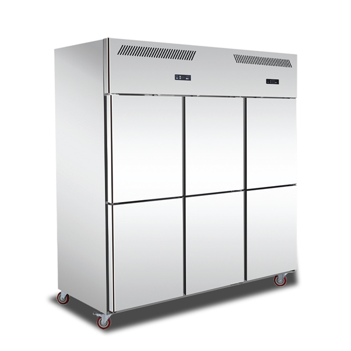 Commercial Kitchen Equipment Single Compressor Dual Temperature Freezing Stainless Steel Refrigerator Freezer Quick Freezer