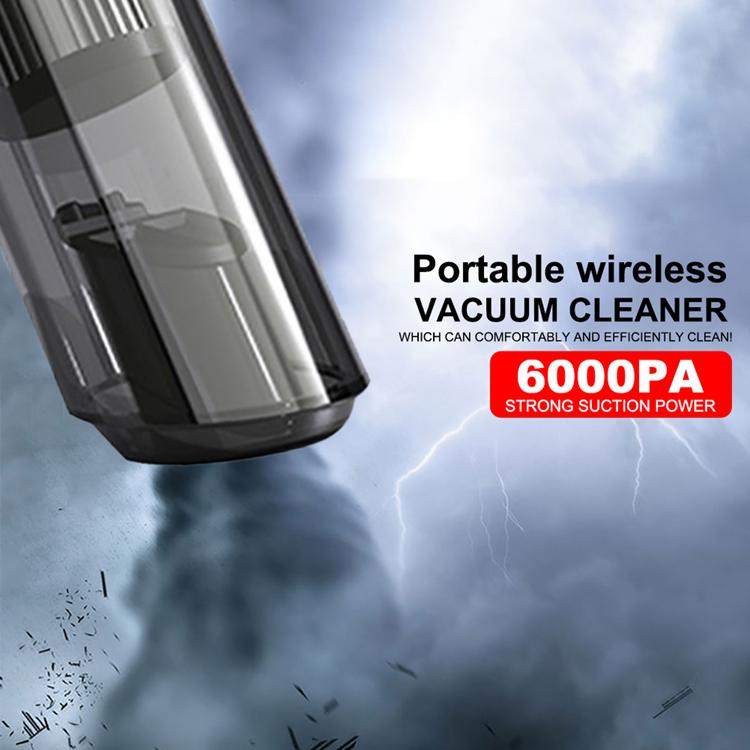 2021 portable strong suction Dry wet Cordless 6000Pa Handheld car home vehicle Mini Vacuum Cleaner