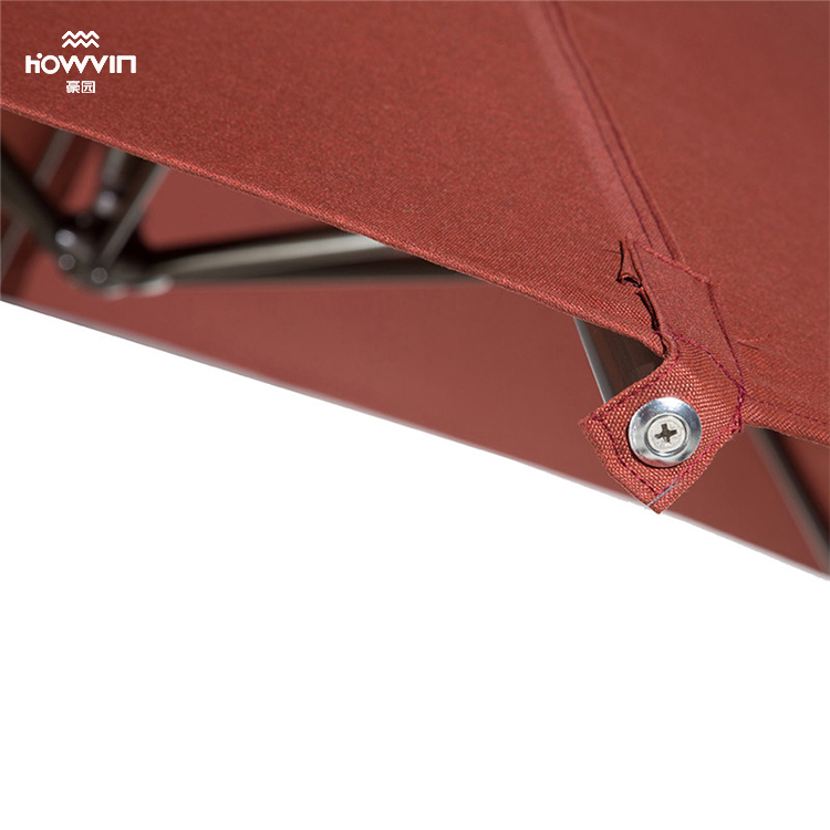 2021 garden furniture umbrella outdoor beach parasol umbrella table tray