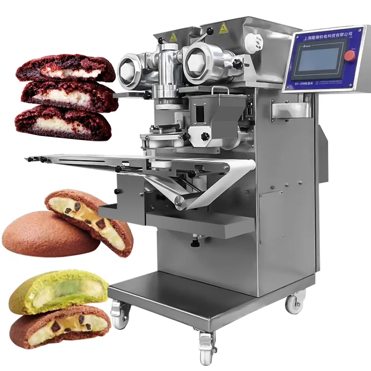 Factory Supplier Commercial Two Fillings Cookies Making Machine maker production line