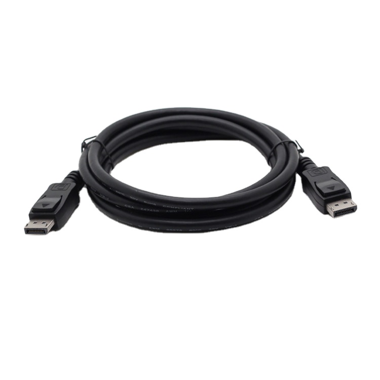 DP To DP Connectors for Monitor Display Port Cable Adapter Certified 6ft /2m DP Cable Compatible with Computer Desktop Laptop PC