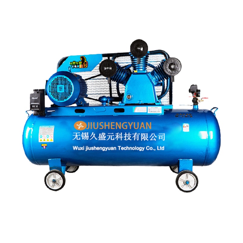 Jiushengyuan 24l Пневматика воздушный мини-компрессор переменного тока 2850 об/мин 1.5kw 220v с прямым приводом промышленные компрессоры цена запчасти