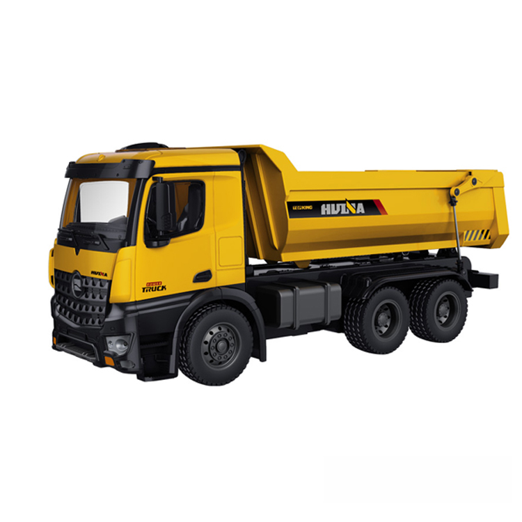Huina 1582 1/14 2,4 г 10 канал симуляция дистанционное управление RC наклона сплава самосвал грузовик со звуком