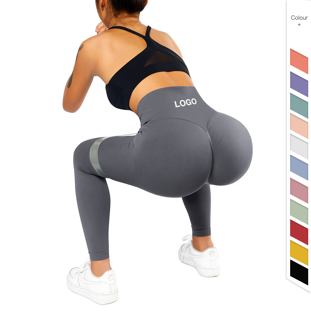 Gym Outfit Yoga Leggings Women Seamless Butt Lift Compression Pants Tummy Control Stretchy Workout Leggings