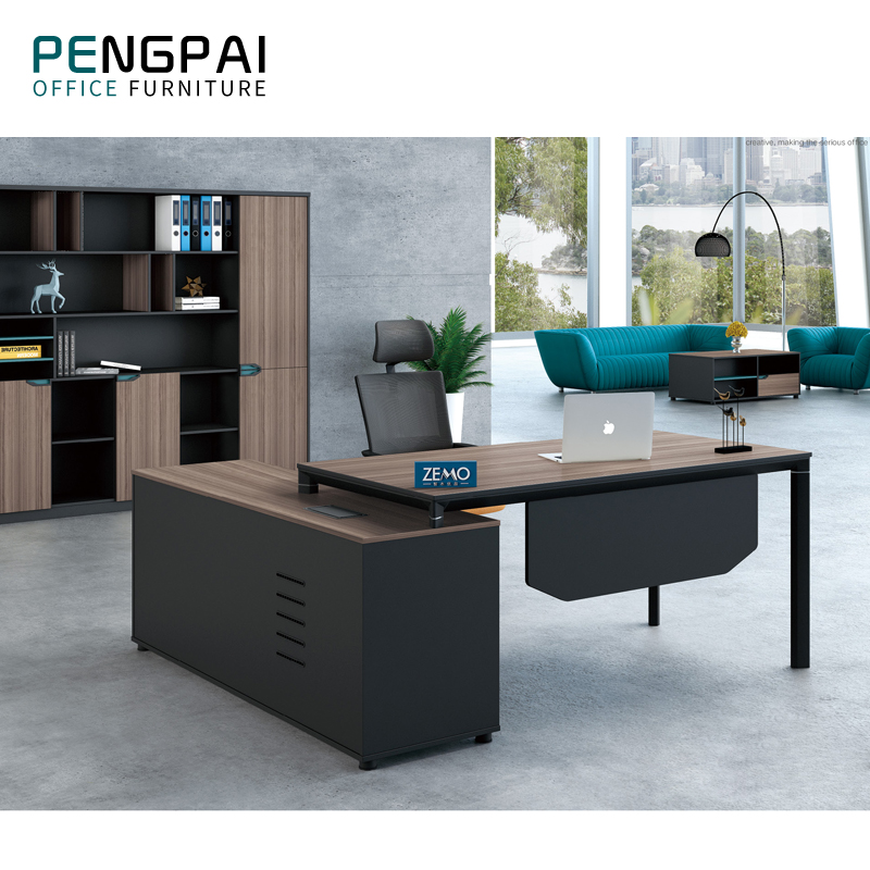 Pengpai Высококачественная офисная мебель в скандинавском стиле L-образной формы