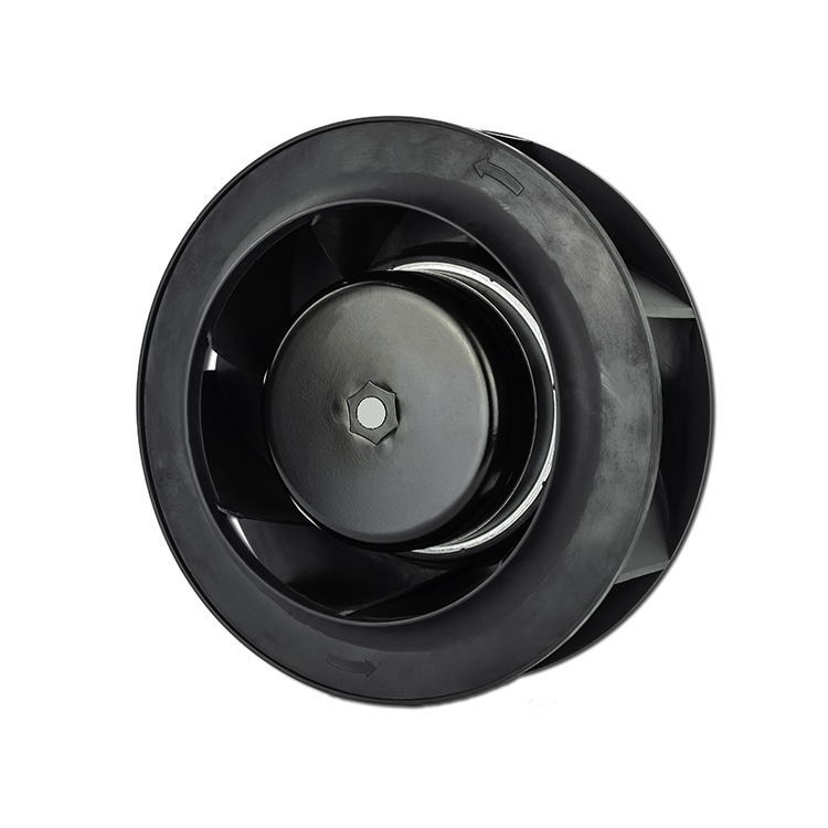 225 mm diameter dc low noise industrial exhaust blower centrifugal fan