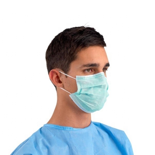 Blue Disposable 3Ply Non-woven Surgical Medical Facemask for Better Protection
