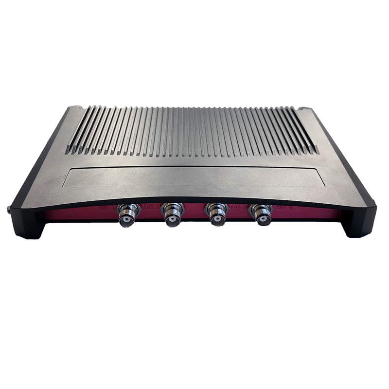 E710 EPC 4 порта UHF RFID считыватель ZK-RFID405, поддерживает ISO18000 6C тег для проведения инвентаризации