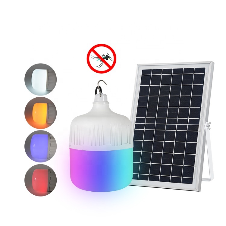 Outdoor Ip65 Waterproof 150w 200w 300w Solar Mosquito Repellent Lamp