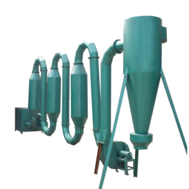 China Manufacturer small wood sawdust hot air flow dryer machine