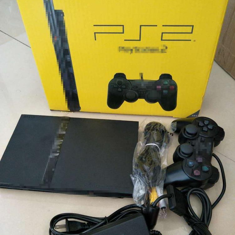 Оригинальная игровая консоль S0NY, для игр playstation ps2, игровой плеер с двойной ручкой, разблокировка, отправка игрового диска, 7 Вт