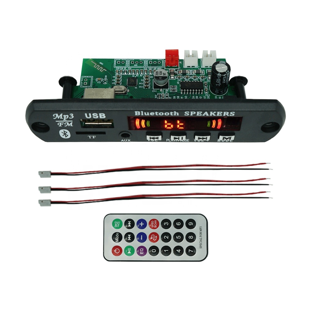 JQ Factory горячая Распродажа DC 5V-32Volt MP3 синий зуб USB усилитель декодер плата для портативного беспроводного BT динамика