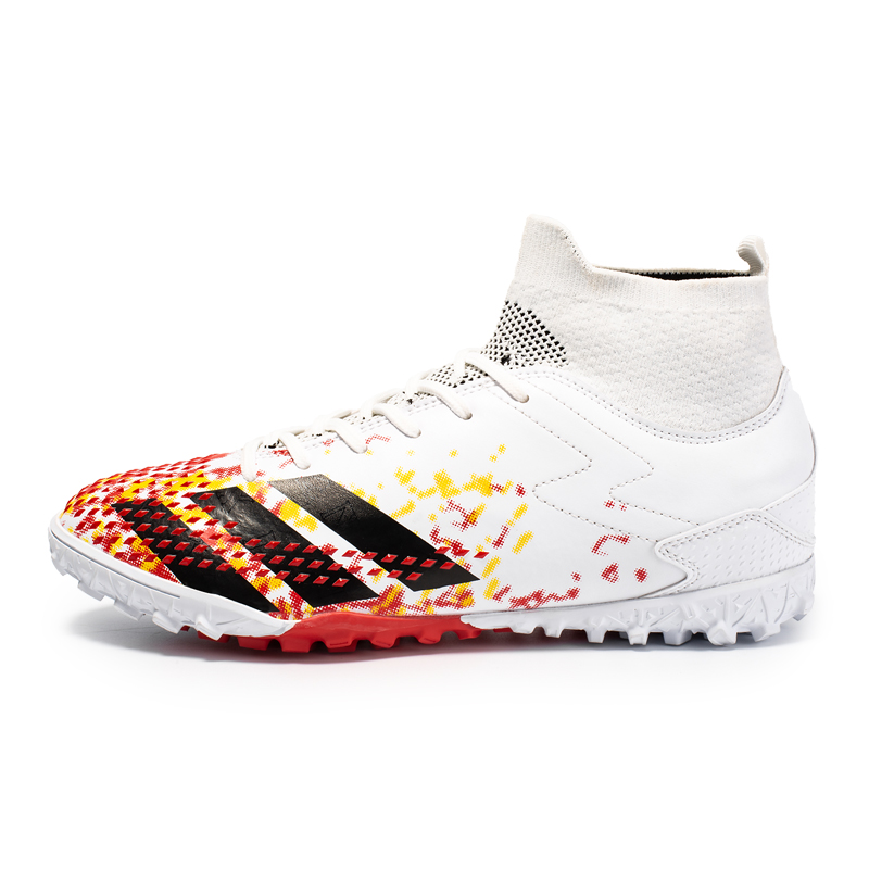 Wholesale Hot Selling Football Shoes Boys Soccer Shoes Kids Outdoor/Indoor Soccer Cleats Sneaker Boots for Men
