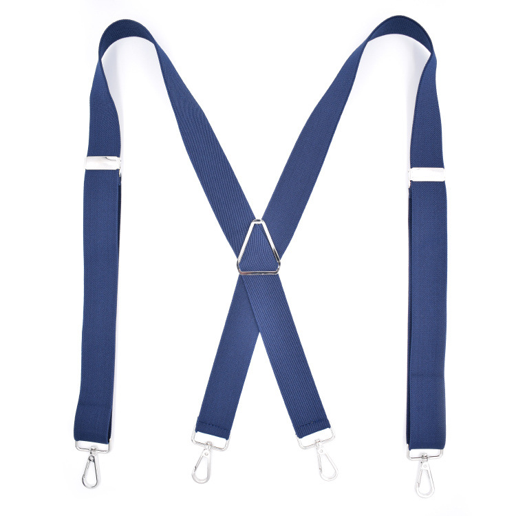 Fabric Belt Suspender For Men's Elastic Belt Stretch Belt