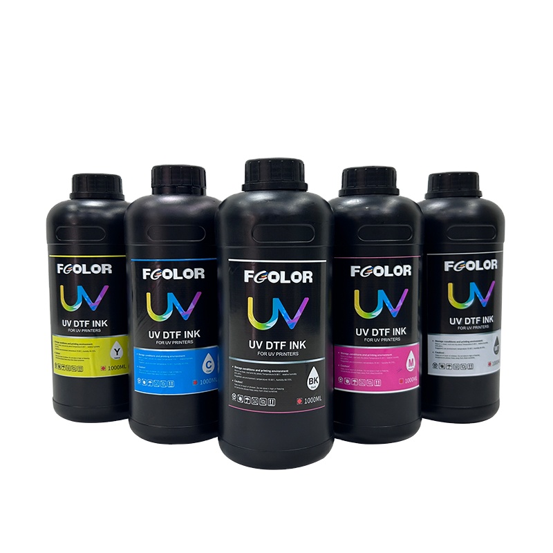 Fcolor uv Dtf переносная пленка uv dtf чернила для Epson I3200-U1 печатающая головка планшетного принтера