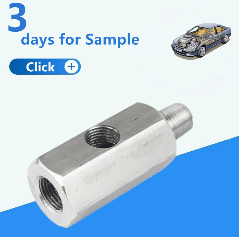 Cnc точные фрезерные автозапчасти, разъем датчика давления масла 1/8 дюйма NPT, разъем из нержавеющей стали
