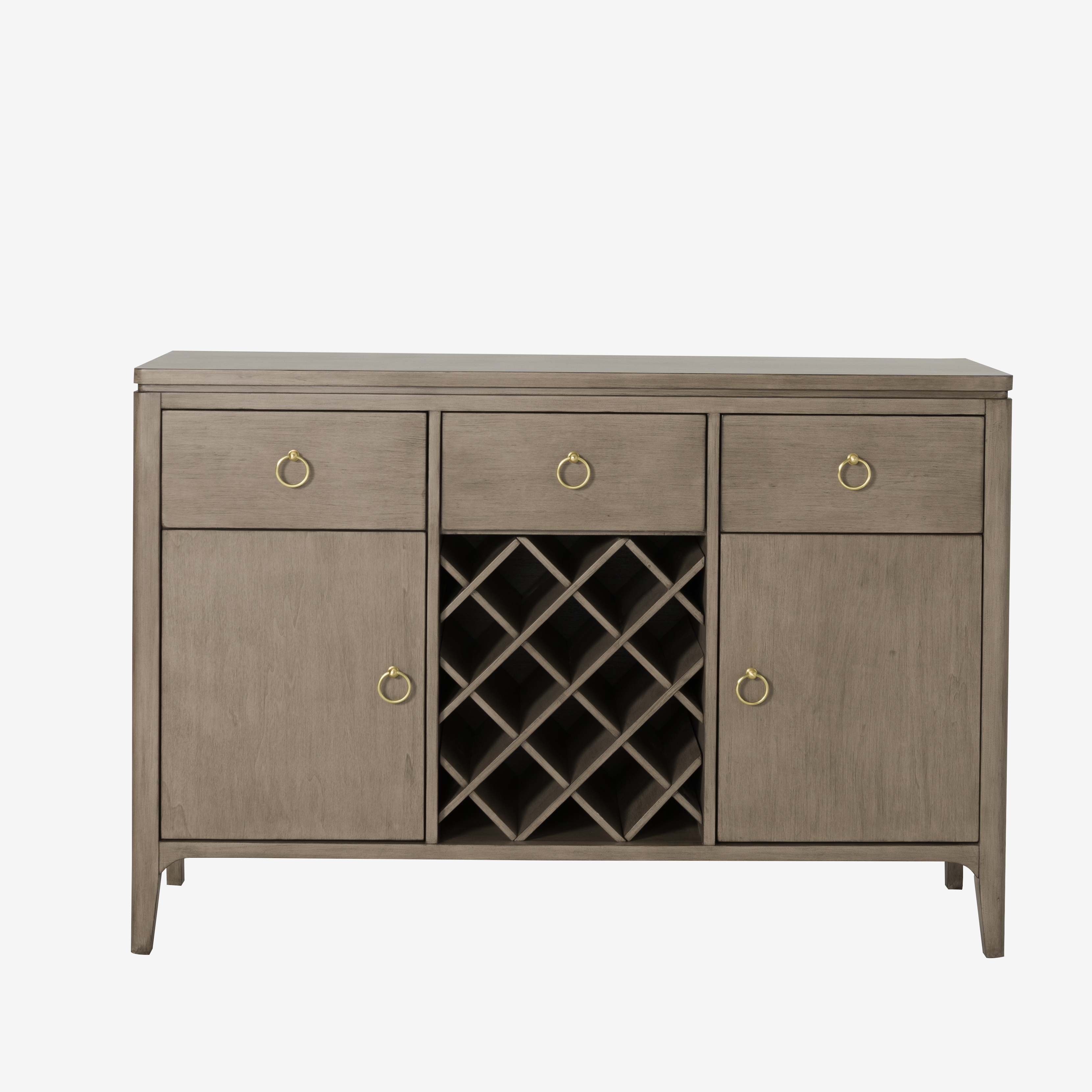 Quality new design solid wood sideboard pantry cabinet art deco sideboard