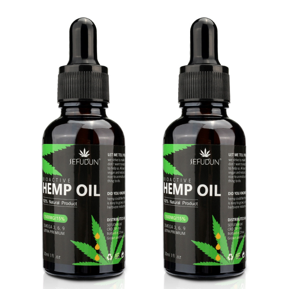 Масло из семян OEM100 % Pure & Natural метка частного назначения 30 мл конопляное масло CBD для сна уход за кожей