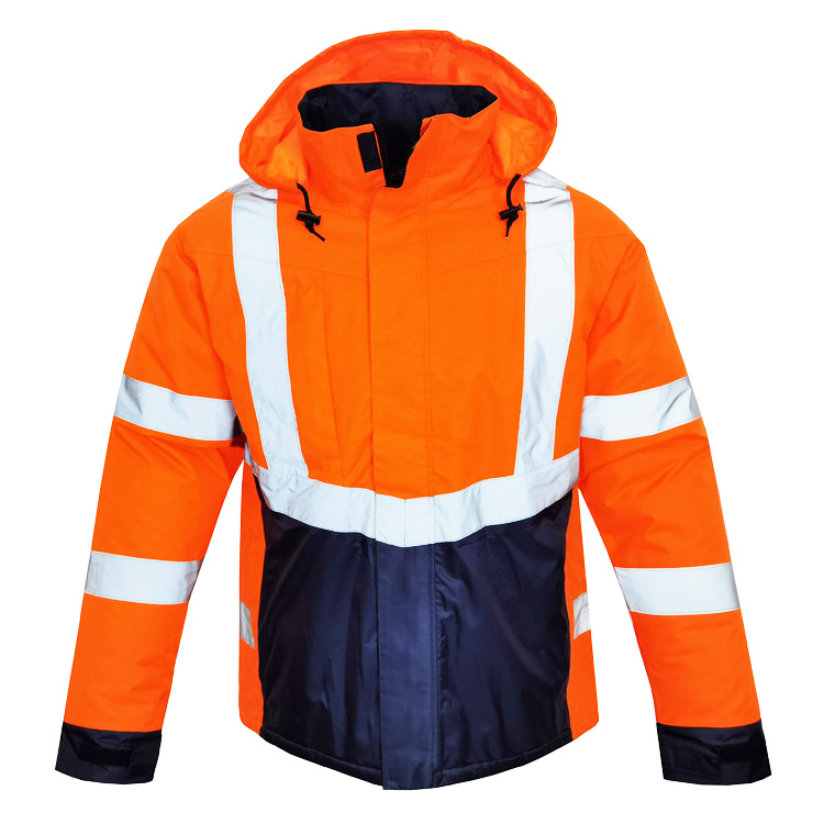 En20471оптом hivis ветровка куртка на заказ Мужская ветровка witner Светоотражающая водонепроницаемая куртка