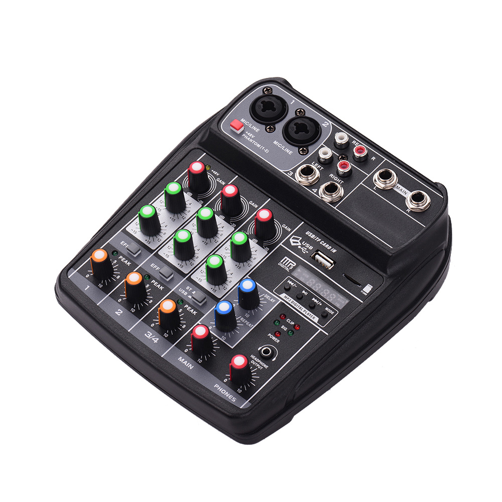 Профессиональные Dj-миксеры OEM 4 CH