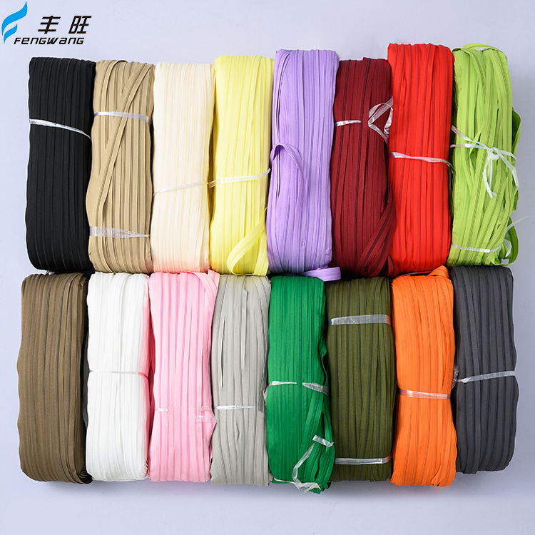 Factory Wholesale 5# Textile Sewing Accessories Luggage Clothing Nylon Coil Zipper Tape Colorful Nylon Zipper 5 For Bags Pants