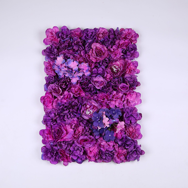 Customized Wedding Background Supplies Roll Up Artificial Rose Flower Wall Panel Wedding Backdrop Decoration