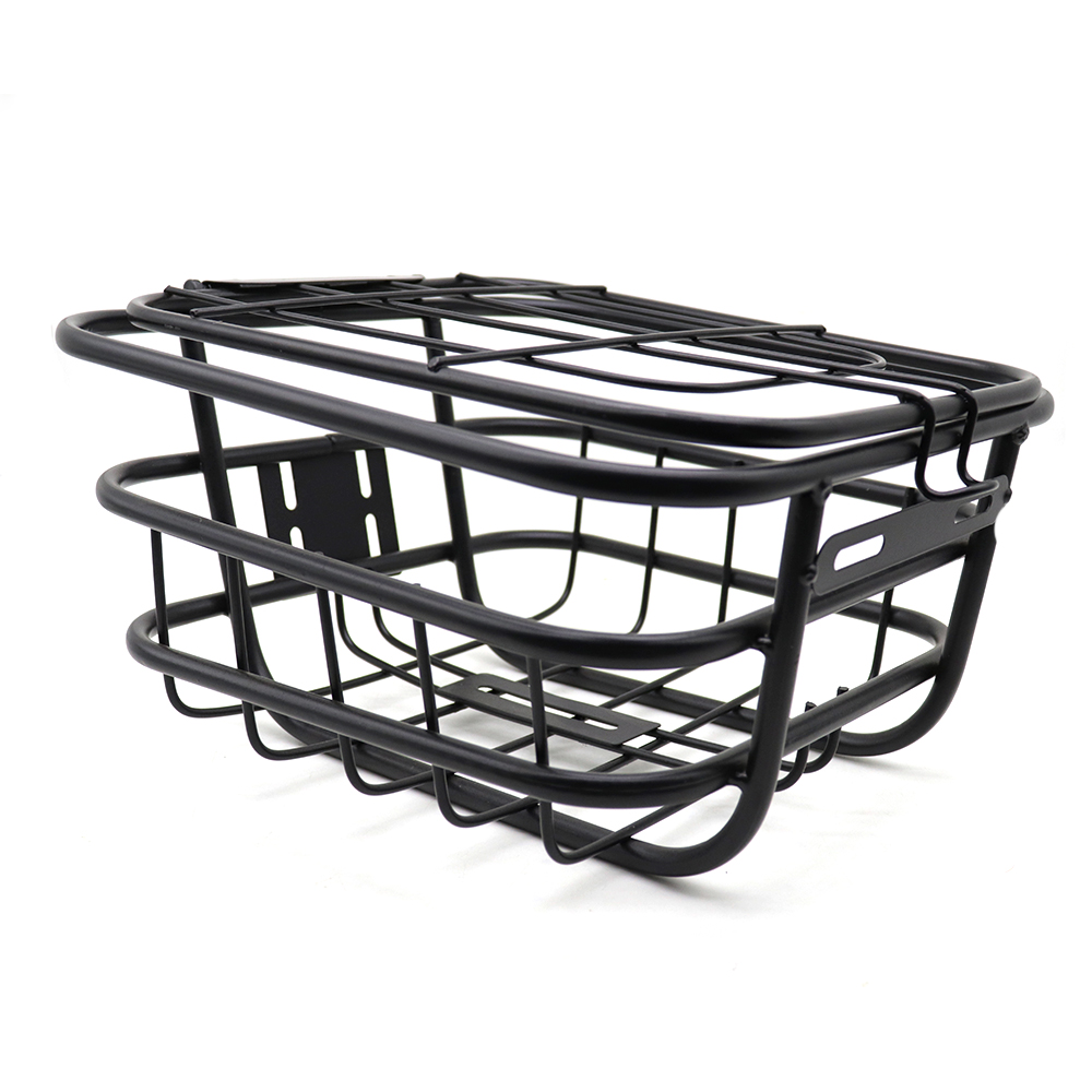 Factory direct sales can be wholesale black electric car storage basket