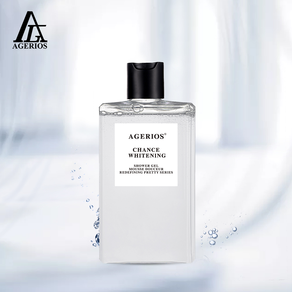 Agerios кокосовое молоко отбеливающий гель для душа