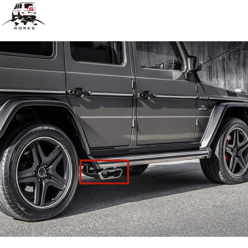 Выхлопная система W464 для G-class W463A 2018-2020year w463a выхлопная труба типа АК для нового G-класса