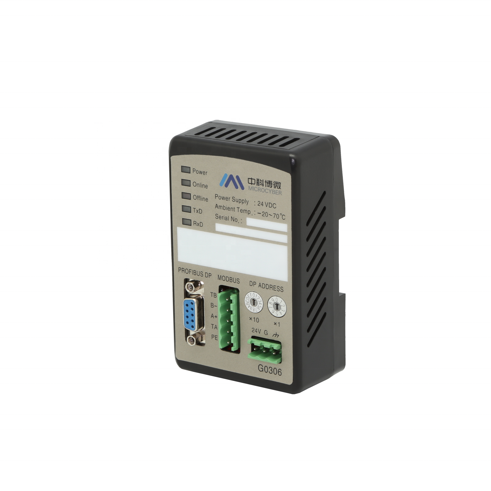 Преобразователь протокола Modbus в Profibus DP