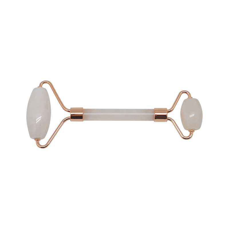 Jade Roller   Gua Sha  Face Roller  BAIMEI Rose Quartz Massager for Face  Eyes  Neck  Body