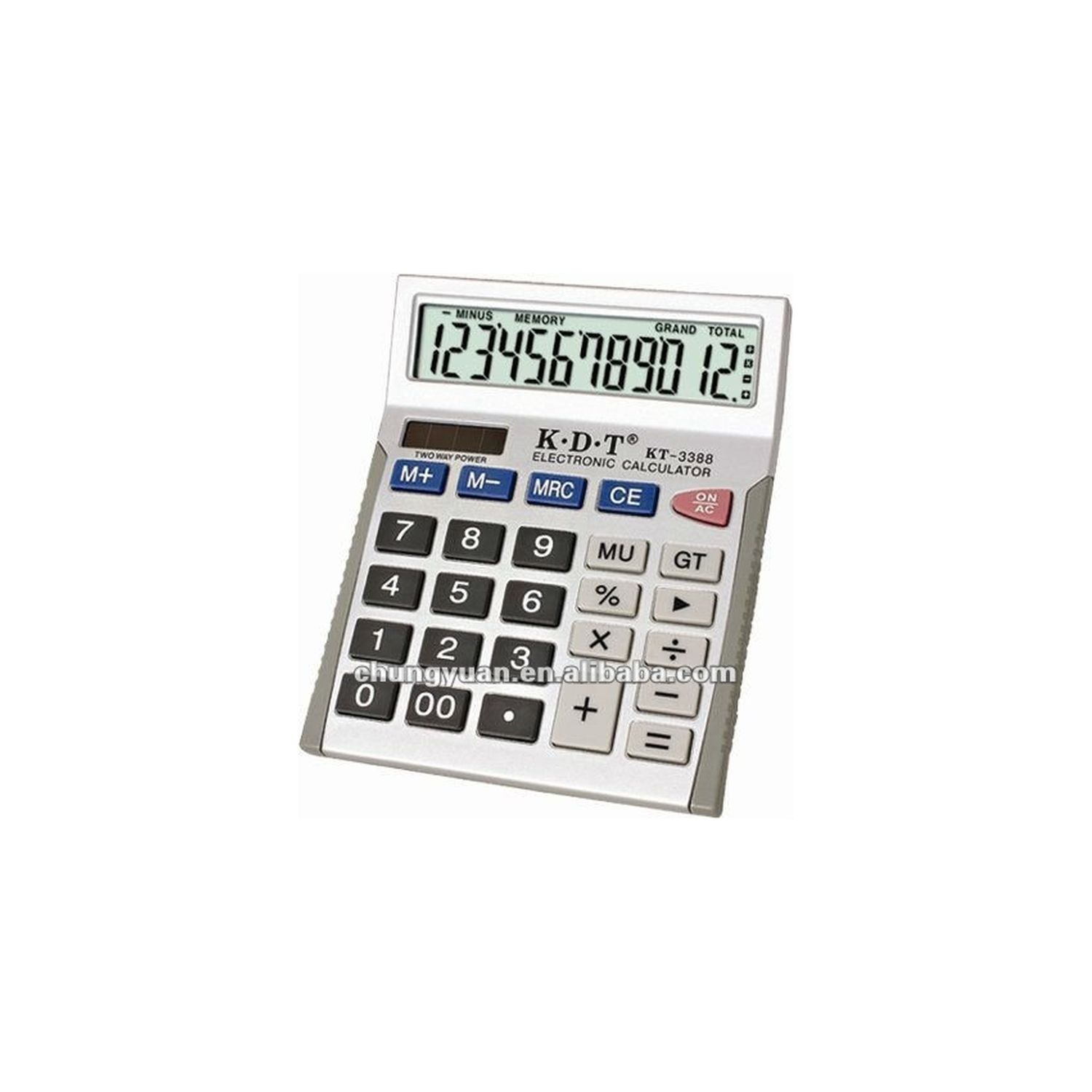 12 digits electronic calculator KT-3388