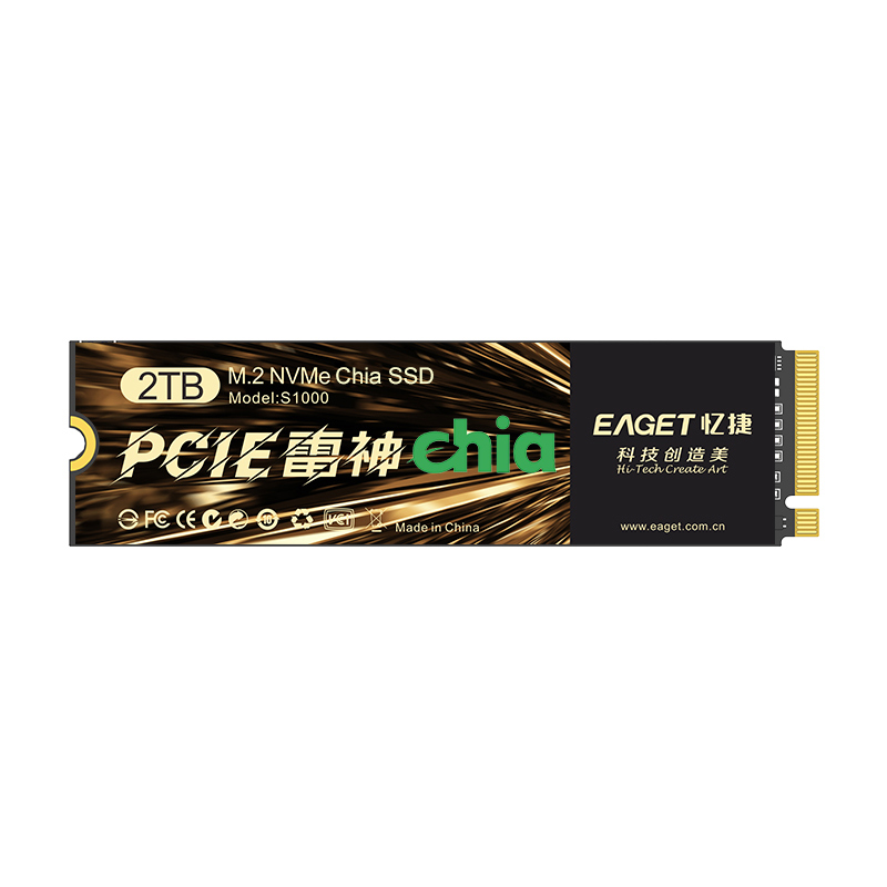 EAGET 128 ГБ 1 ТБ 2 ТБ PCIe 2280 Bitcon горно-Чиа Майнер M.2 M2 NVMe диско HD SSD