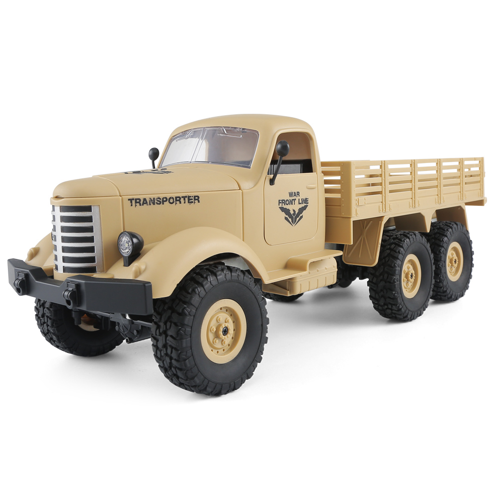 JJRC Q60 военный грузовик 1:16 внедорожник Радиоуправляемый автомобиль 6WD мощный Восхождение против перелома гоночный автомобиль игрушка