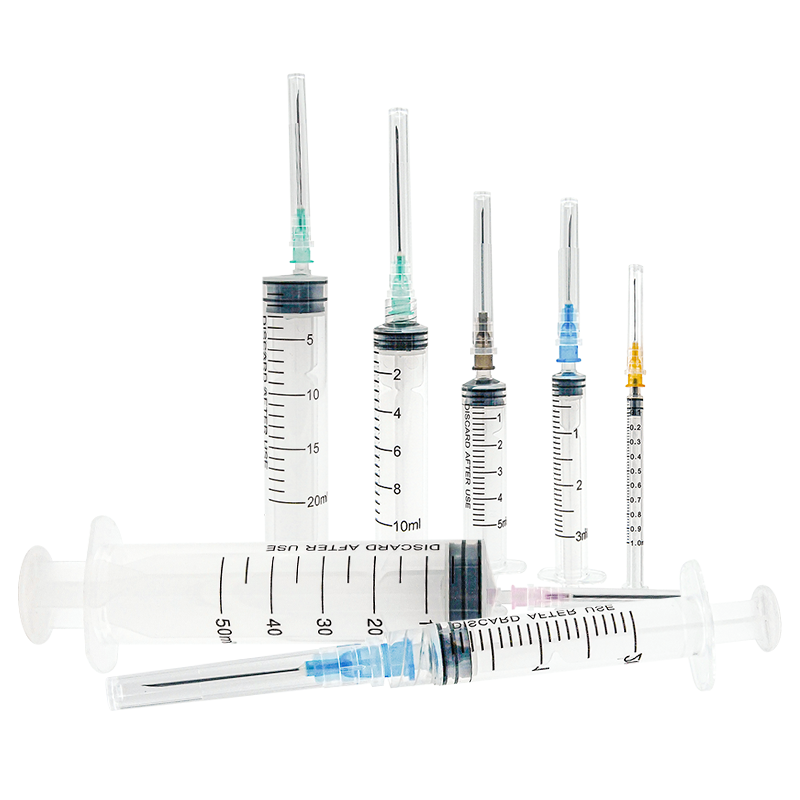 China Hospital Disposable Medical Consumables Medical Surgical Disposable Syringe With Needle