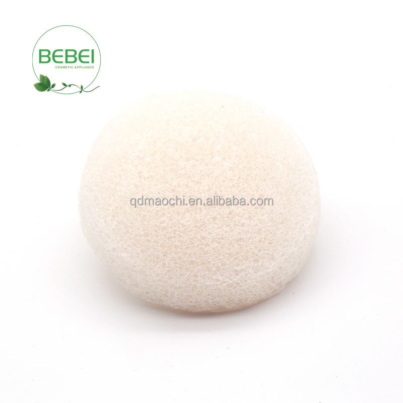 Custom 100% Natural Facial Exfoliating Skin Care Private Label Organic Konjac Sponge