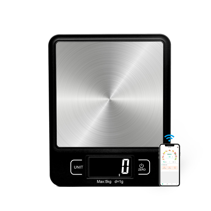 Bluetooth Food Scale For Kitchen Digital Diet 5Kg Kitchen Scale APP Stainless Steel Platform