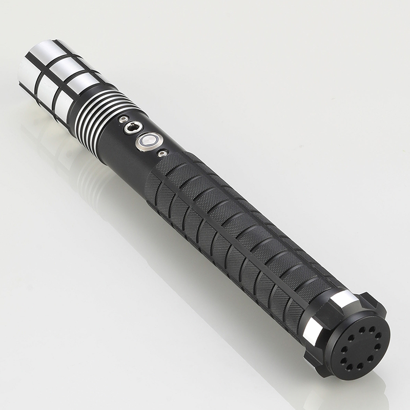 Длинный тонкий металлический штырь THY Saber, тяжелый дуэлированный световой меч RGB с гладкой качели starwars
