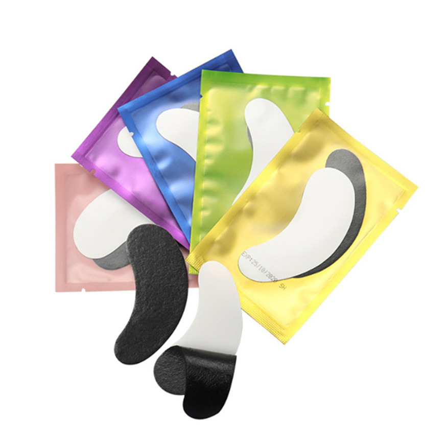 Wholesale Beautiful Girl under eye gel pads for eyelash extension eye pad