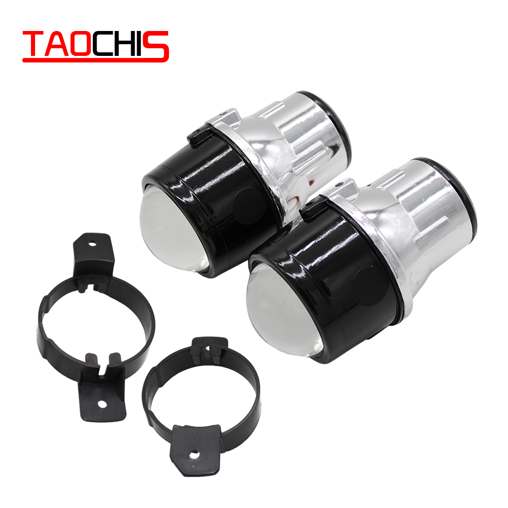 TAOCHIS 2,5 дюймов H11 Противотуманные фары Биксеноновые линзы проектора для Nissan MARCH QASHQAI Sunny LIVINA TEANA GENISS SYLPHY X-TRAIL