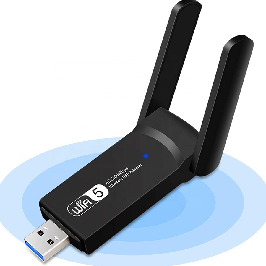 11AC 1300 Мбит/с двухдиапазонный мини USB Wi-Fi адаптер Wi-Fi ключ для Win 7/8/10 ,Linux , Android системы