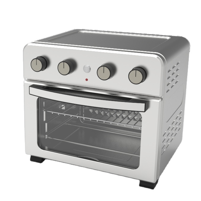 1800W аэрофритюрница для приготовления блюд без печь 25L набор контактов для тестирования 10 в 1 Электрический тостер, аэрофритюрница для приготовления блюд, печь для пиццы