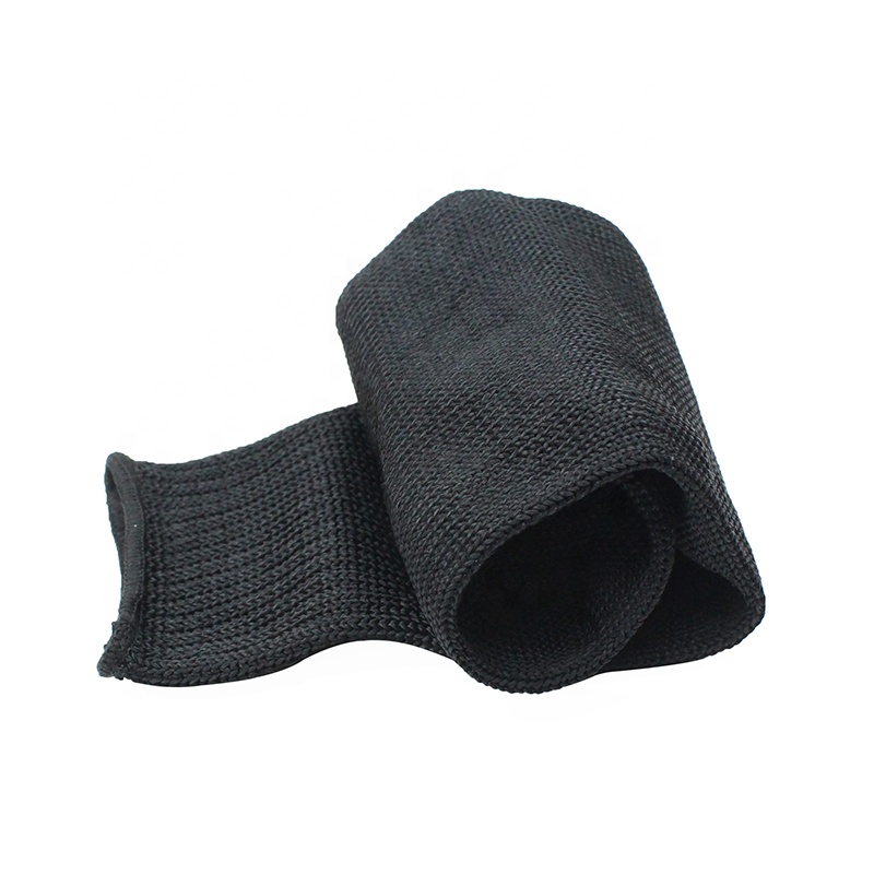 Cut Resistant черный рукав мягкий вязать локоть Brace защитный анти истиранию Детская безопасность рука гвардии для сада Кухня Фермы работы