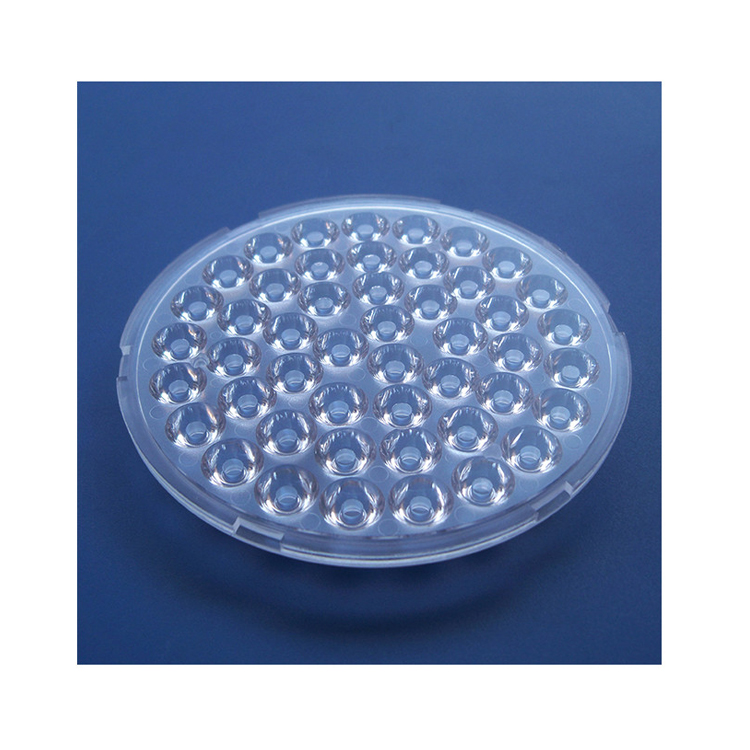 Diameter 90mm-48in1 10deg-30deg-60deg Multi Led Lens For Cree Xpe-Osram Oslon-Seoul Z5p-Luxeon T Leds-( Hx-C90x48 Series Lens )