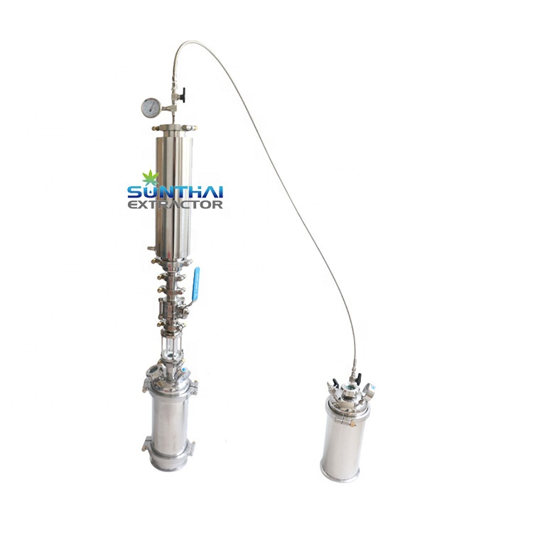 Готовый к отправке экстрактор Sunthai 1lb с закрытым кольцом для экстракции CBD
