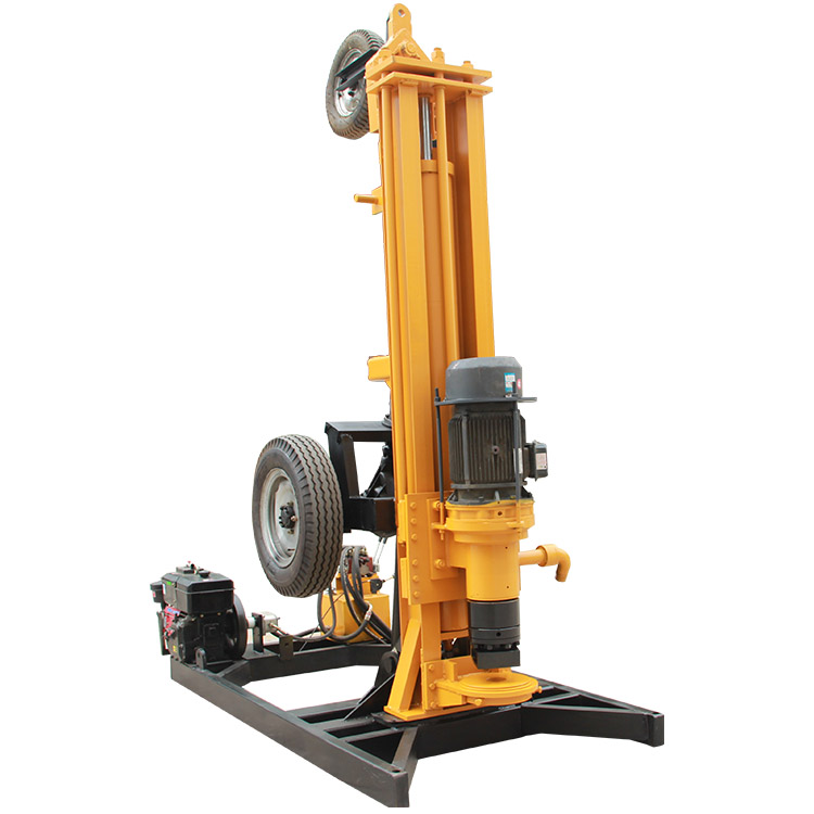 150m soil testing drilling rig for sale / small dth water well drilling machine / borehole water well drill rig