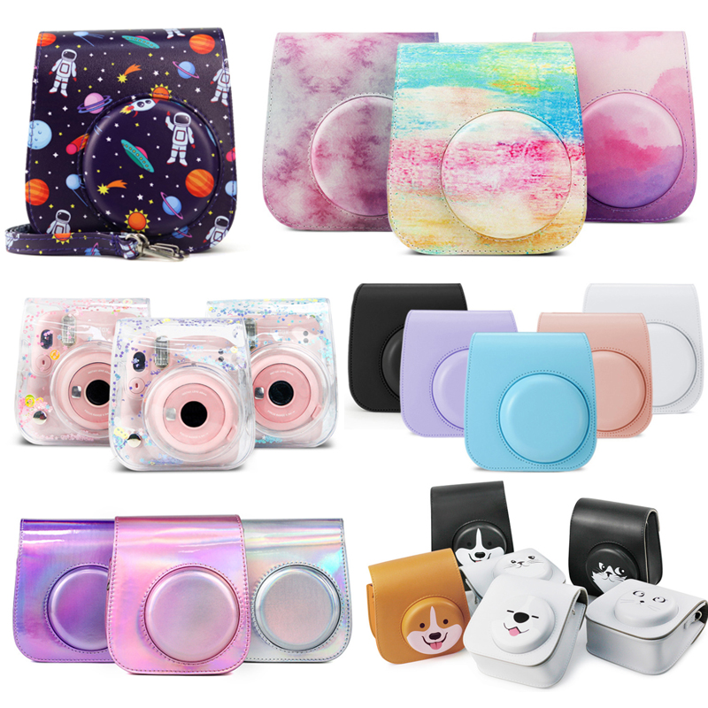 Сумка для фотоаппарата Fujifilm Instax Mini 11 9 8 из искусственной кожи