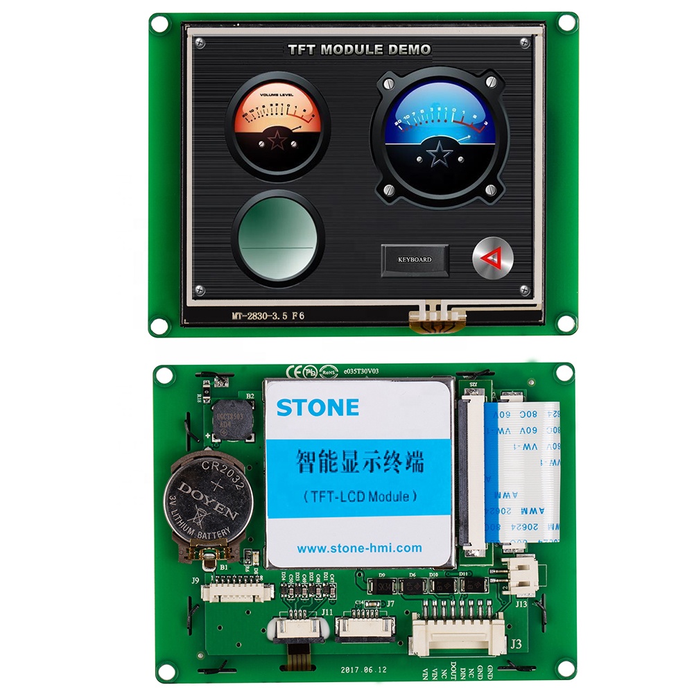 Модуль Сенсорного экрана 3,5 дюйма STONE TFT LCD с платой контроллера + программным обеспечением + последовательный интерфейс