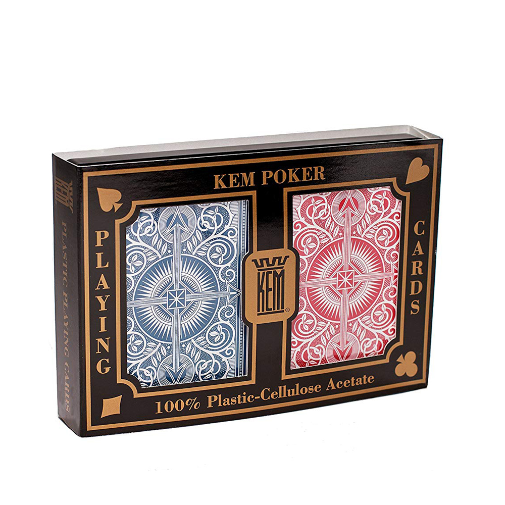 Customizable PVC Poker Playing Cards with Glossy Finish