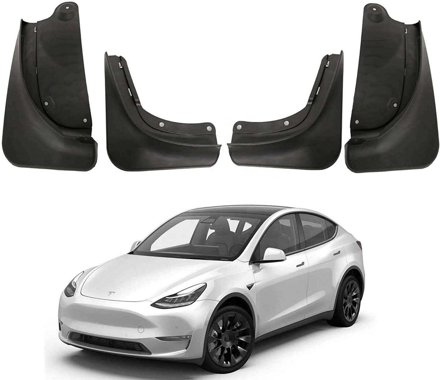 Брызговики модели Tesla 2022 года, брызговики, не нужно сверлить отверстия